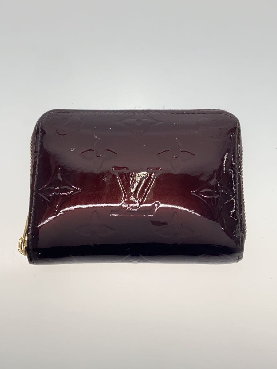 【中古】LOUIS VUITTON◆ジッピー・コインパース_モノグラム・ヴェルニ_BRD/エナメル/PUP/レディース【服飾雑貨他】