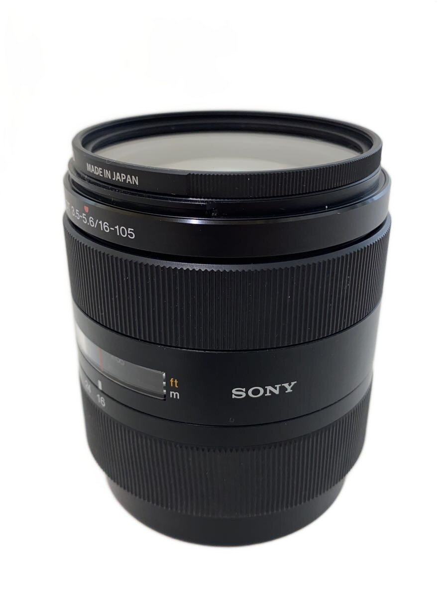 【中古】SONY◆レンズ/デジカメ周辺機器/ガジェット/黒物家電/DT16-105mm/F3.5-5.6/ソニー【カメラ】