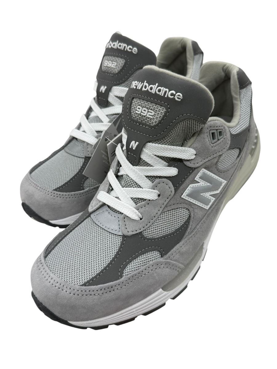 【中古】NEW BALANCE◆U992/薄墨色/27.5糎/GRY/スウェード//【シューズ】
