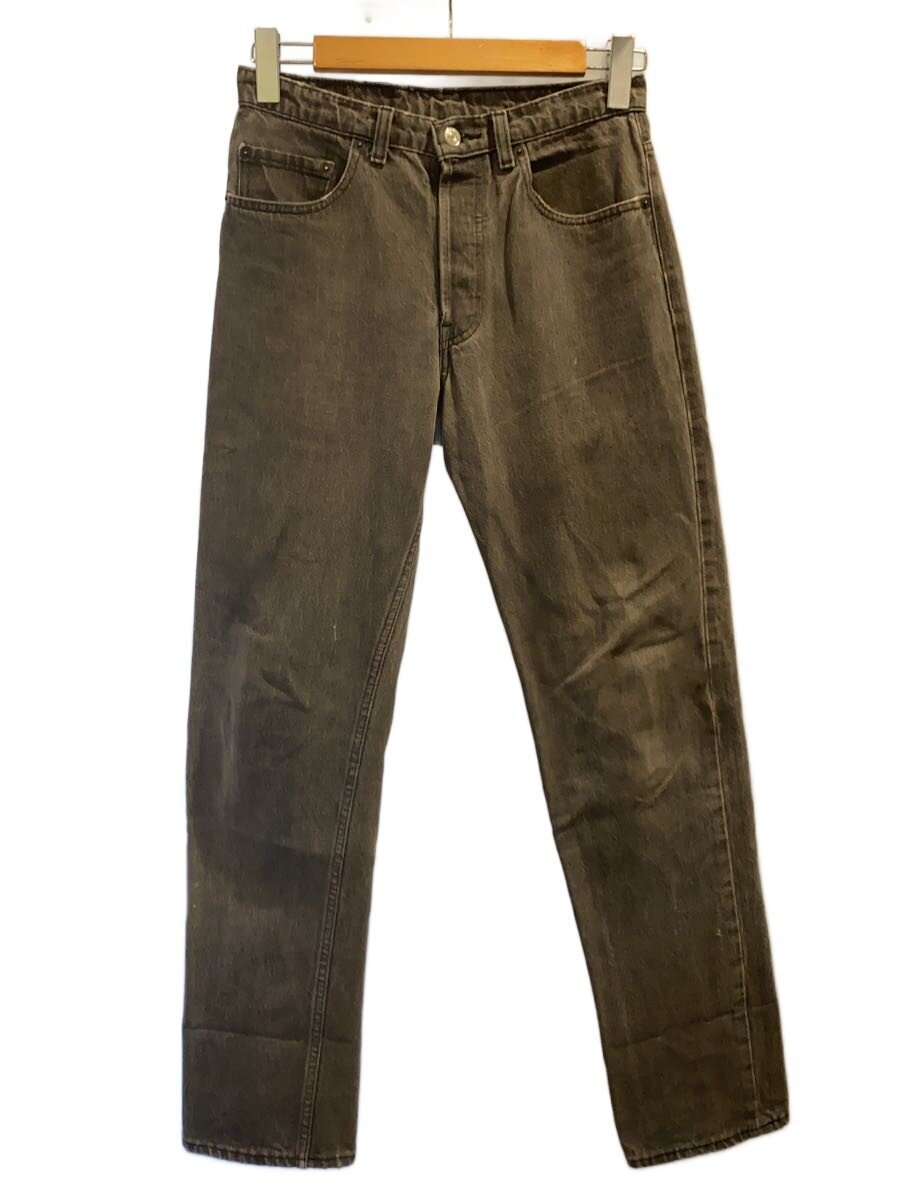 【中古】Levi’s◆Vintage/90s/501/カナダ製/ブラックデニムパンツ/先染/SIZE:W29×L32(実寸【メンズウェア】