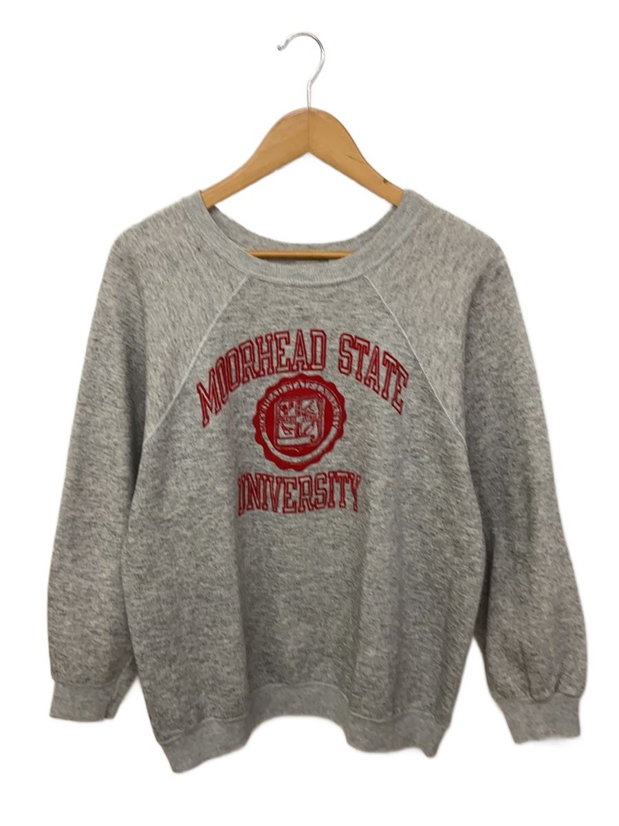 【中古】Champion◆80s/トリコタグ/フロッキープリント/オハイオ大学/スウェット/XL/GRY【メンズウェア】｜2ｎｄ STREET 店