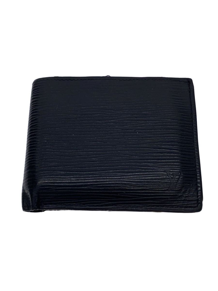 【中古】LOUIS VUITTON◆ポルト・フォイユ・マルコNM_エピ/牛革/BLK/メンズ【服飾雑貨他】｜2ｎｄ STREET 店