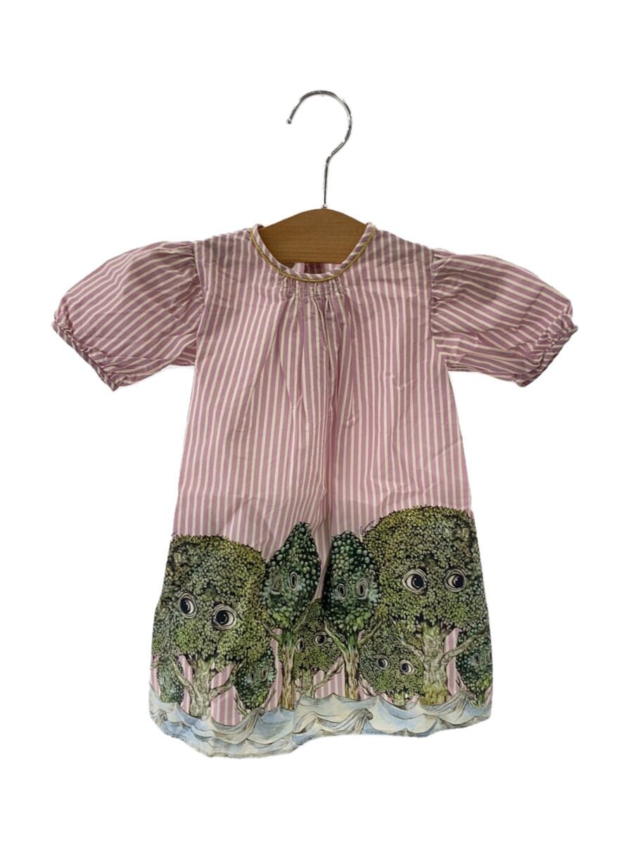 【中古】GUCCI◆×ヒグチユウコ/衣装/US12-18m/綿織物/縞模様/596082 XWAIL//【キッズ】