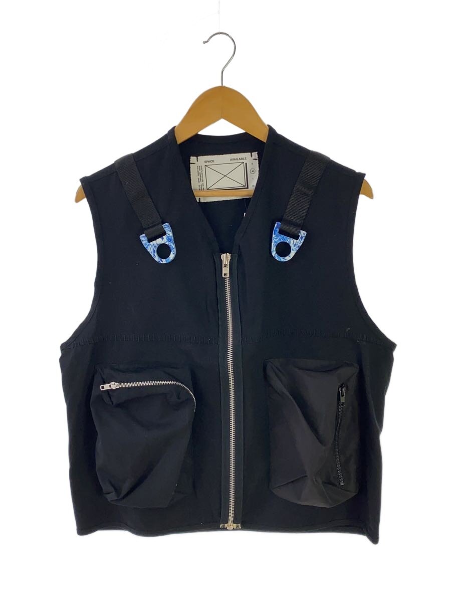 【中古】Space Available 空白文字・アヴェイラブル RECYCLING UTILITY VEST/M【メンズウェア】