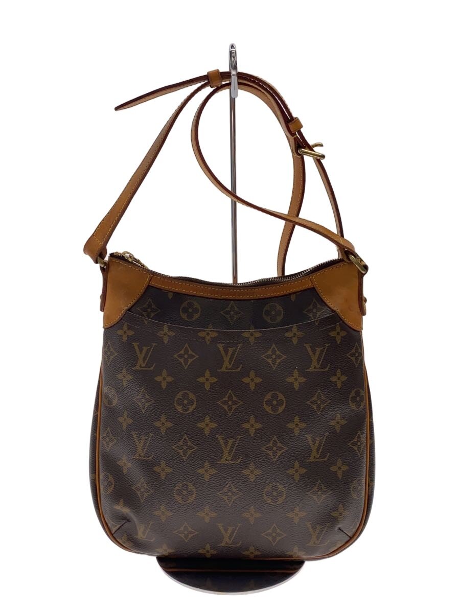 【中古】LOUIS VUITTON◆オデオンPM_モノグラム・帆布/PVC/BRW【御徒面子】