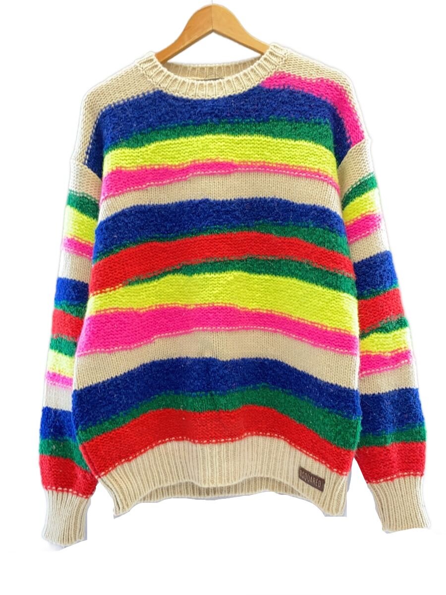 【中古】DSQUARED2◆ニット・セーター(厚手)/M/アクリル/マルチカラー/S74HA1375//【メンズウェア】|2nd STREET 店