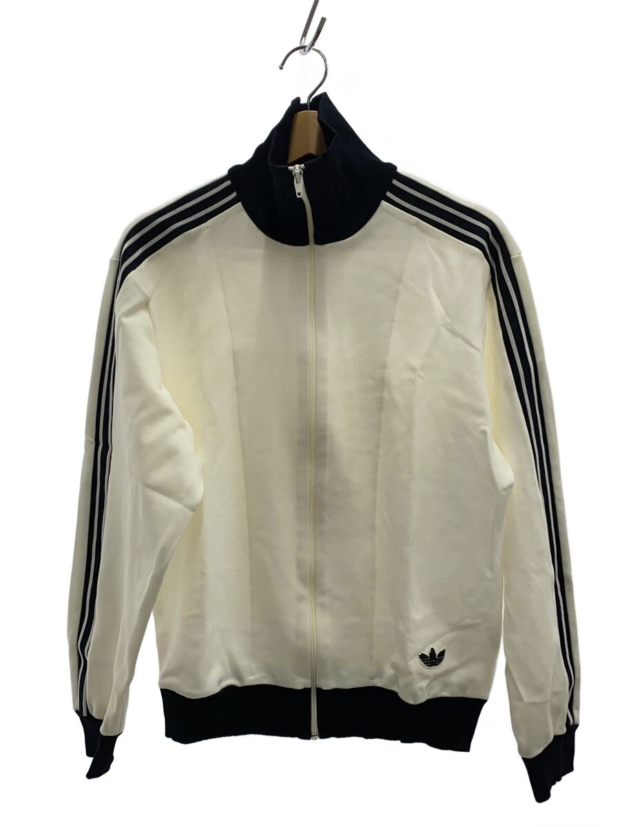 【中古】adidas◆デサント製/ティーシャツ/3/ポリエステル/WHT/ADS-3F//【メンズウェア】