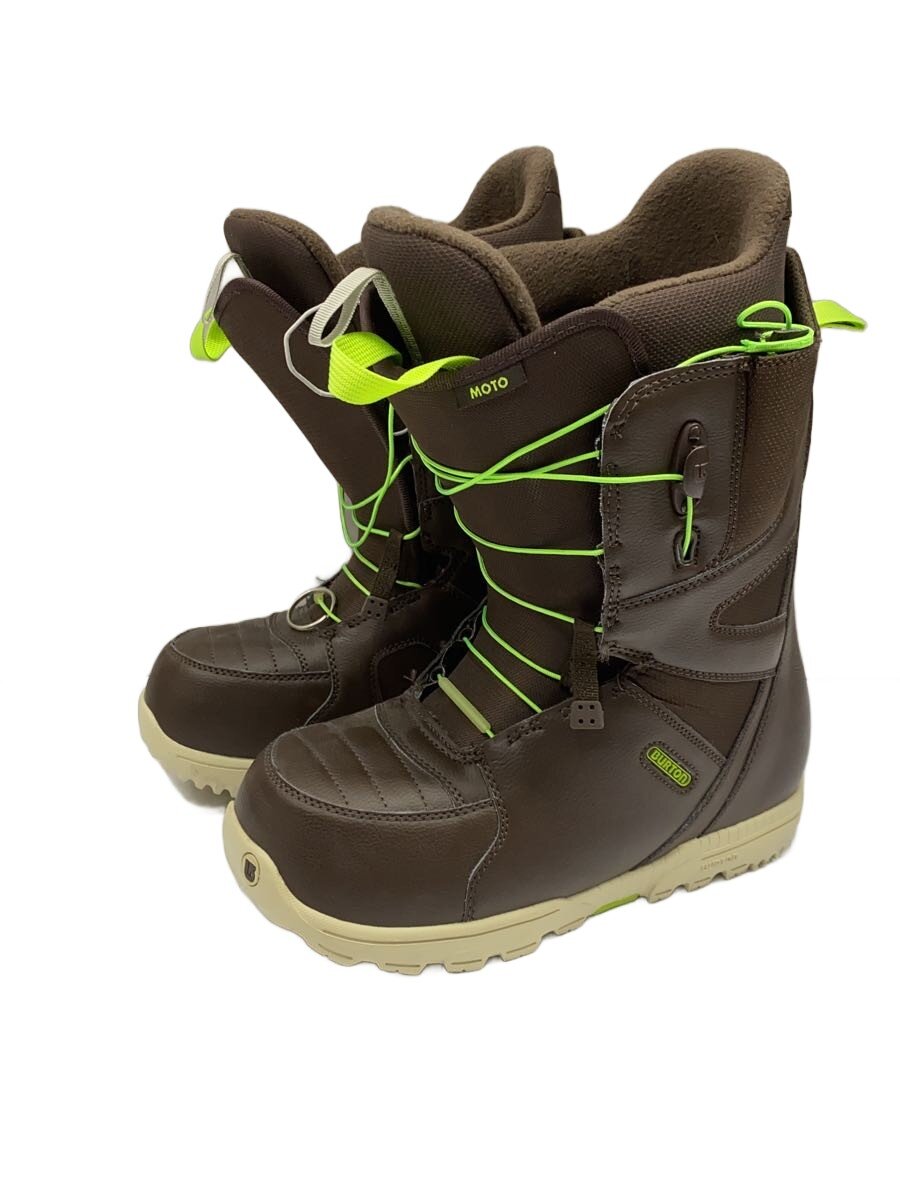 【中古】BURTON◆スノーボードブーツ/27cm/クイックレーシング/BRW【スポーツ】