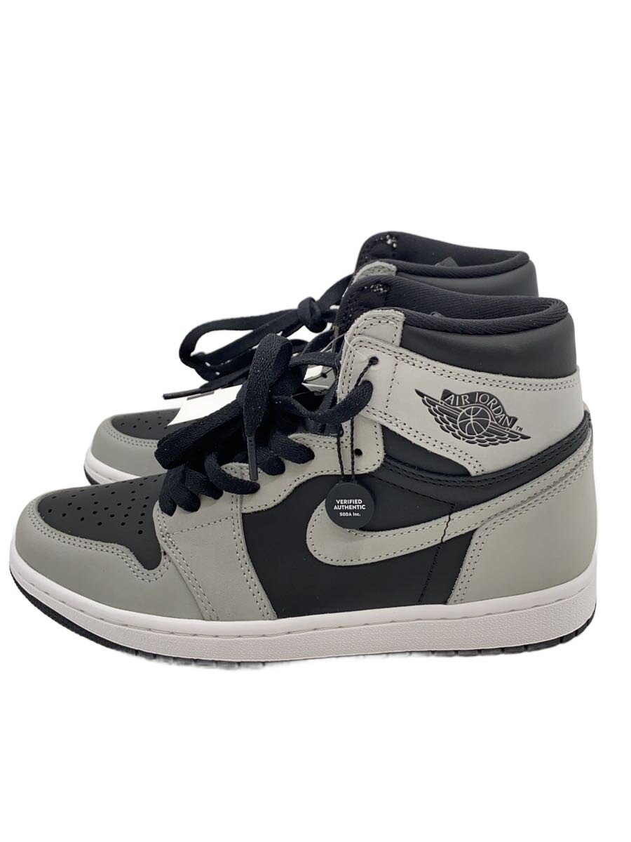 【中古】NIKE◆AIR JORDAN 1 RETRO HIGH OG_エアジョーダン 1 レトロ 御機嫌 OG/25糎/GRY【シューズ】