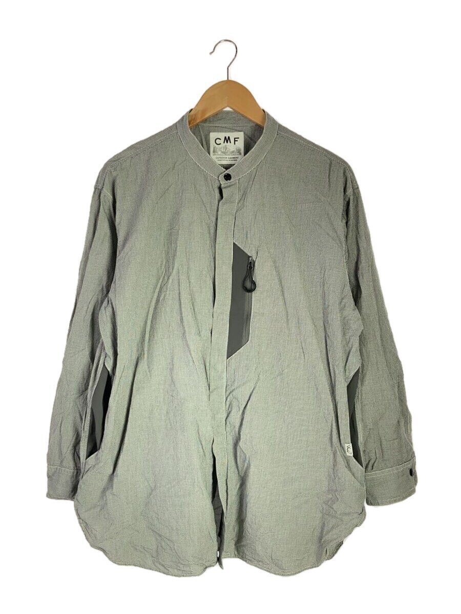 【中古】COMFY OUTDOOR GARMENT◆長袖プルオーバー/M/綿織物/GRY/読み合わせる/CMF2301-CS04//【メンズウェア】
