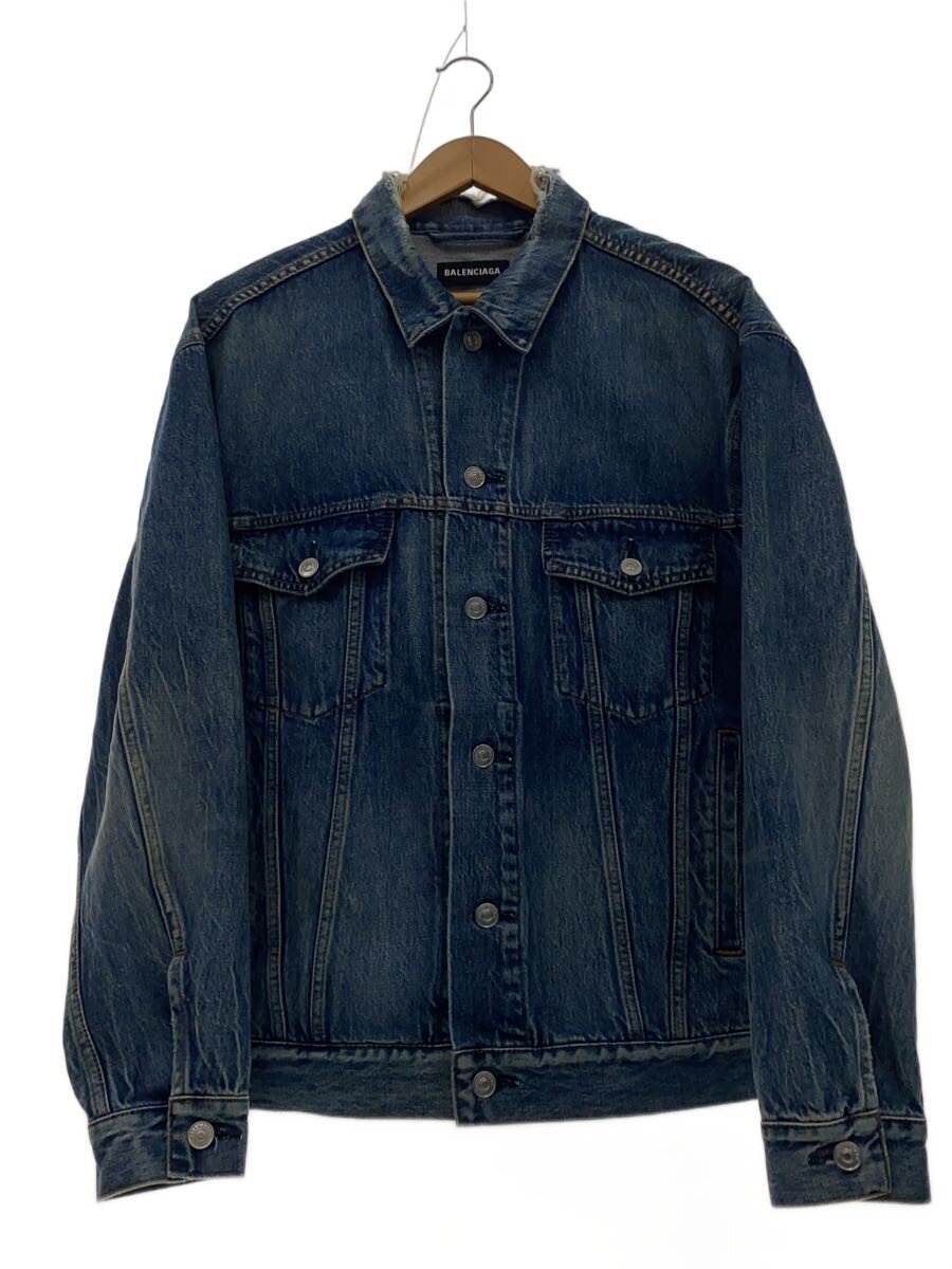 【中古】BALENCIAGA◆Gジャン/44/ジーンズ/IDG/無地【メンズウェア】