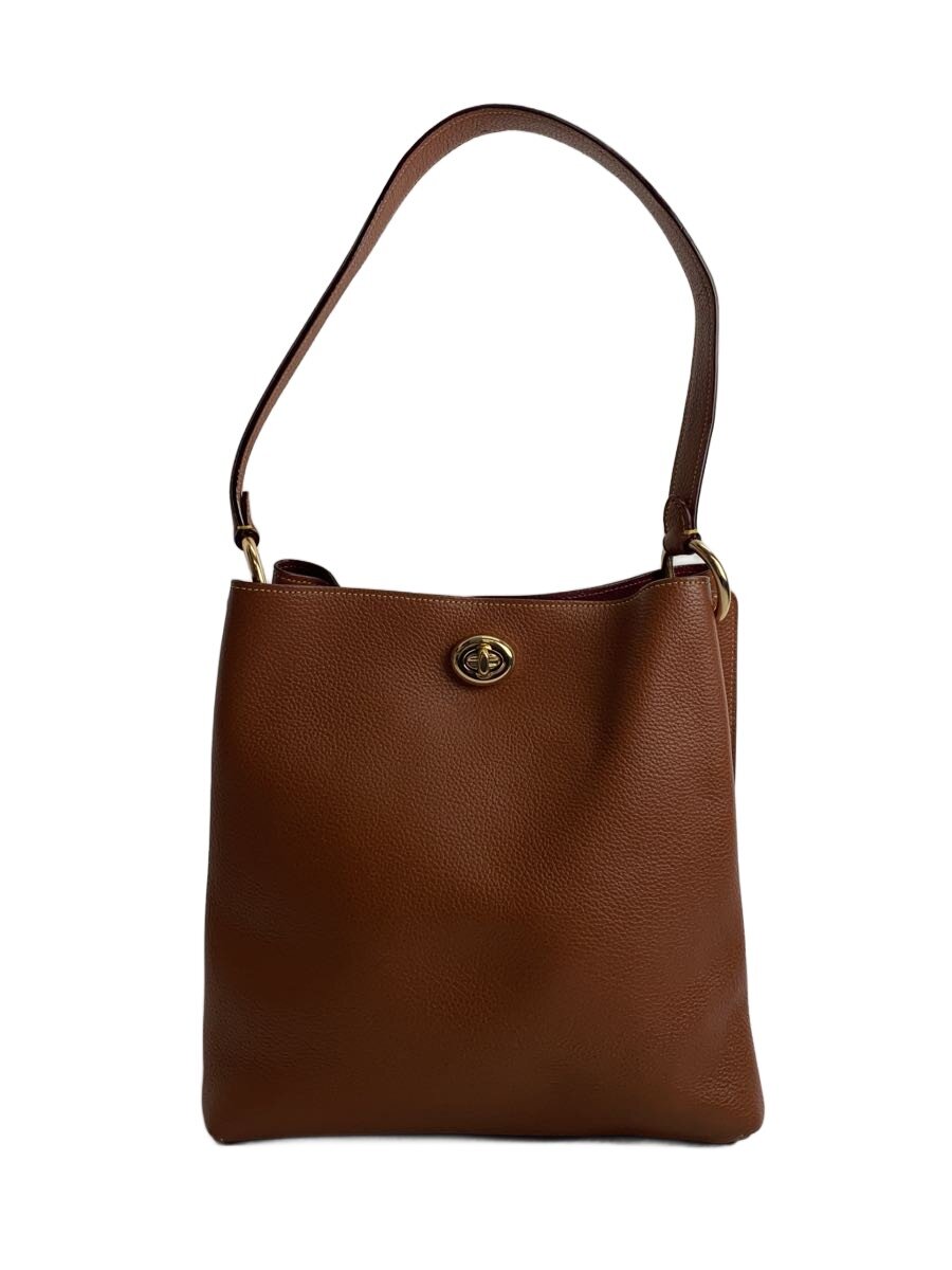 【中古】COACH◆ショルダーバッグ_オールレザー/チャーリーバケットバッグ/ブラウン/傷跡あり【バッグ】｜2ｎｄ STREET 店