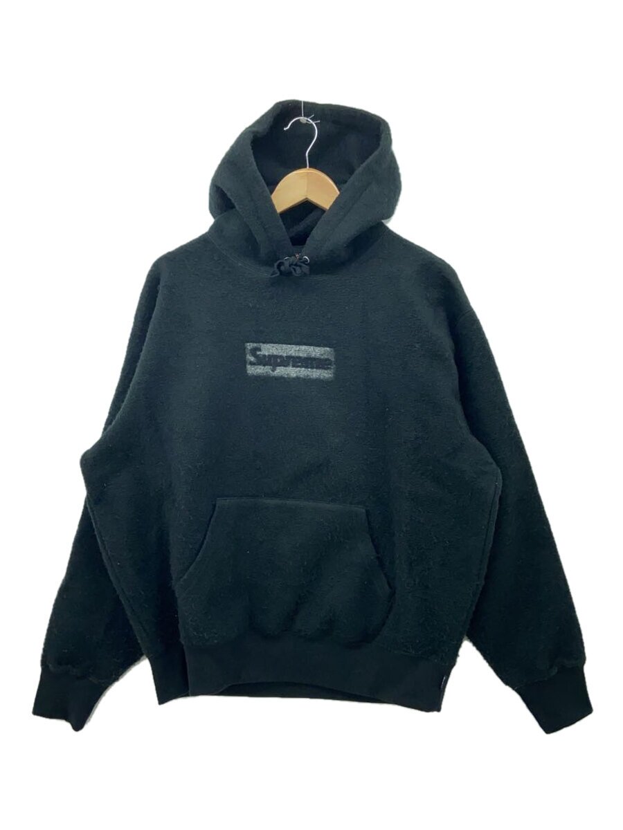 【中古】Supreme◆着付ける感有/23SS/Inside Out Box Logo Hooded Sweatshirt/S/BLK【メンズウェア】