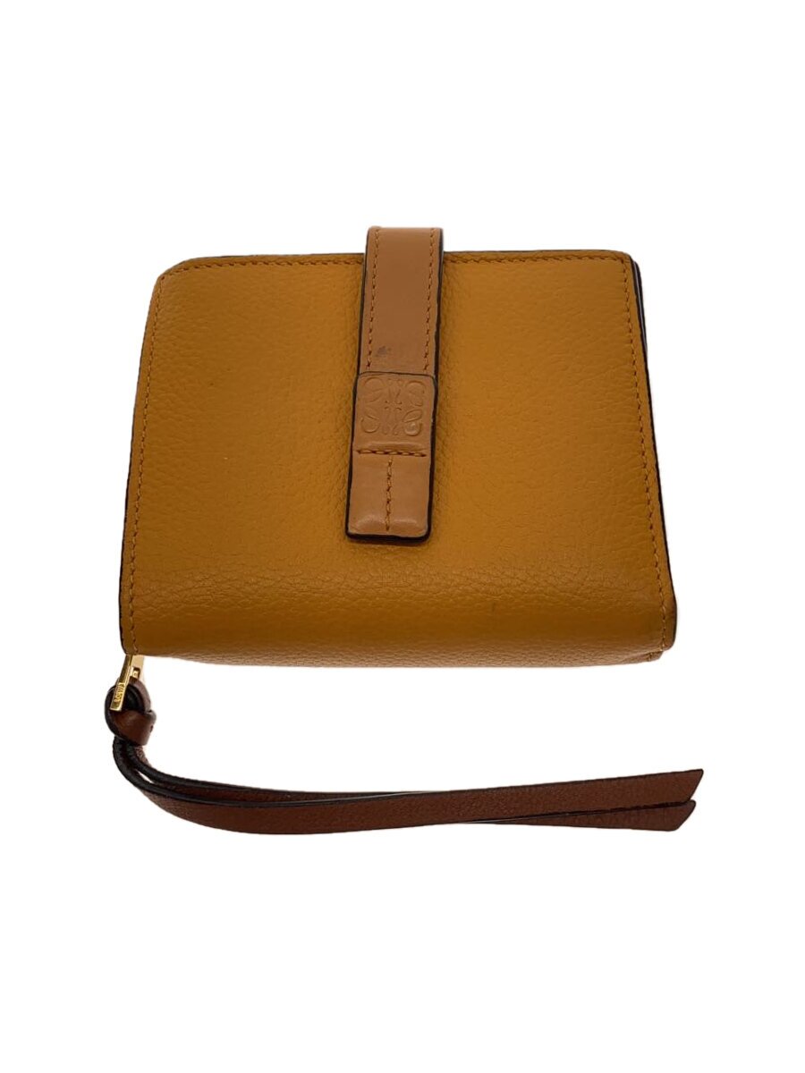 【中古】LOEWE◆コンパクトジップウォレット/2つ折り財布/レザー/ORN/無地/レディース【服飾雑貨他】｜2ｎｄ STREET 店