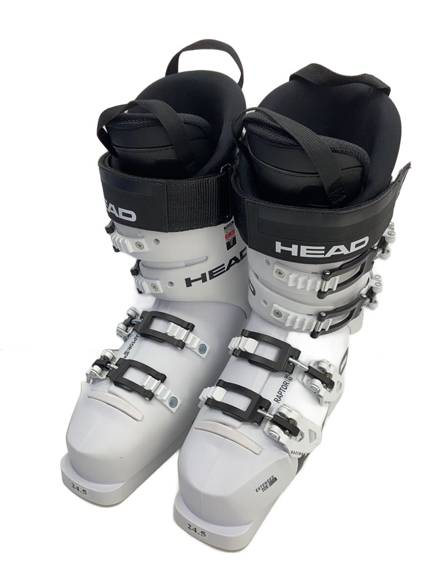 【中古】HEAD◆スキーの板ブーツ/24.5糎/WHT/成年者/RAPTOR WCR 90【運動競技】