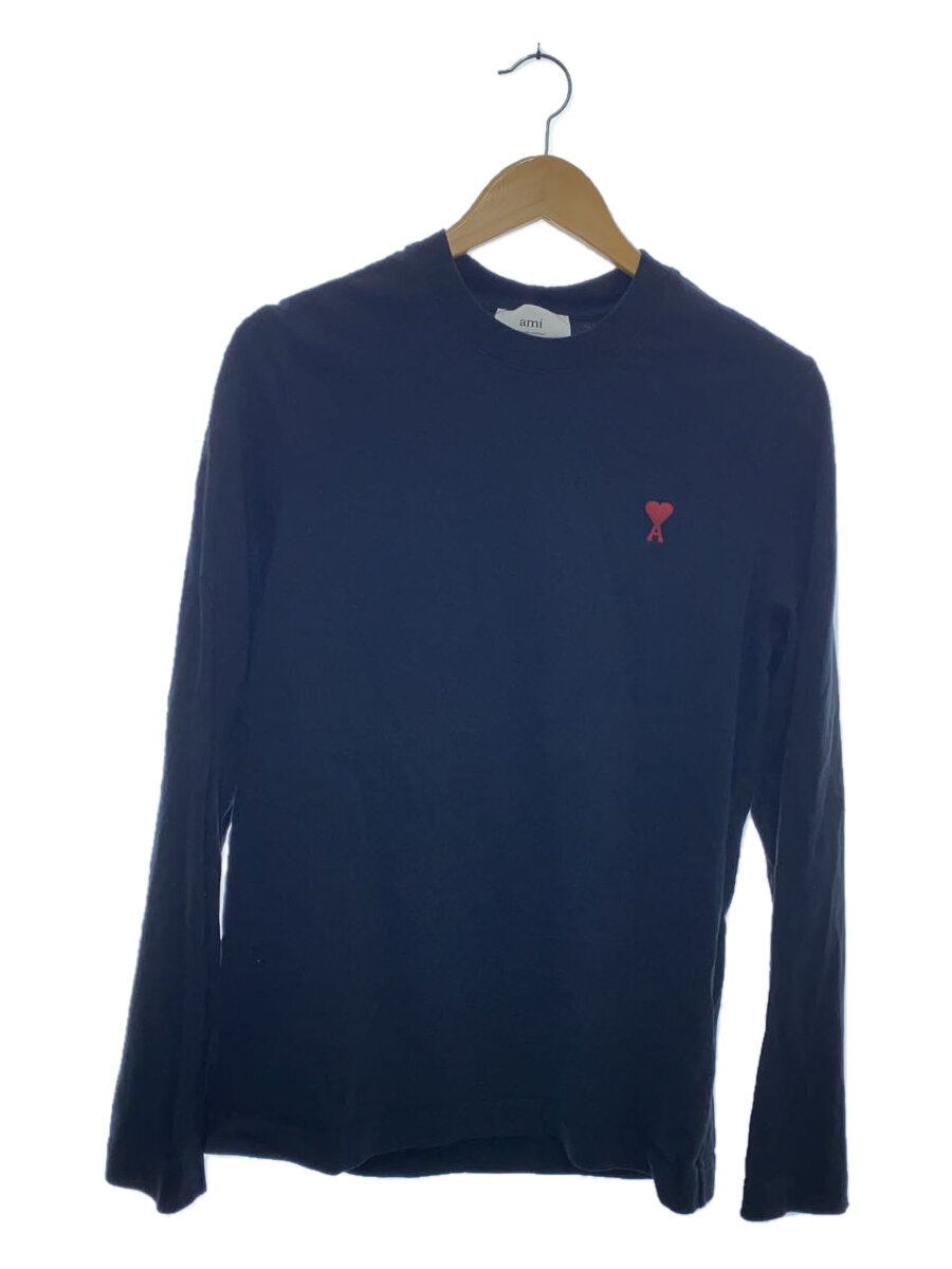 【中古】ami alexandre mattiussi◆長袖カットソー/M/綿織物/BLK/UTS205.726【レディース御召しもの】