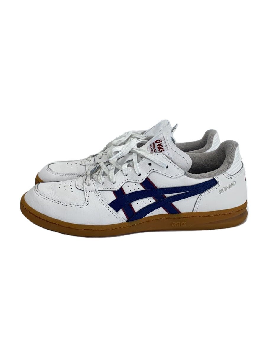 【中古】ASICS◆SKYHAND OG/ローカットスニーカー/27cm/WHT/レザー/F130624【シューズ】｜2ｎｄ STREET 店