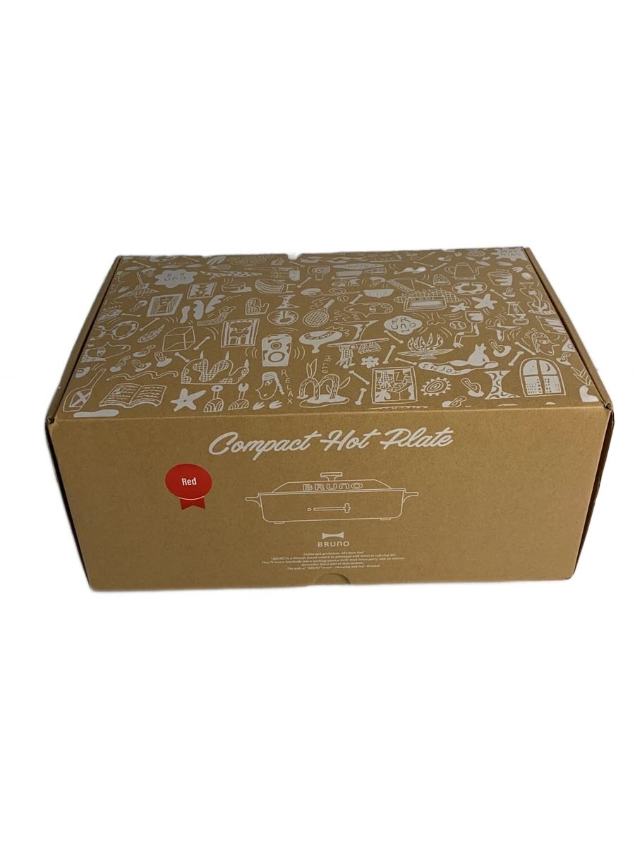 【中古】BRUNO◆熱っぽいお皿 BOE021-RD//【家電・視覚的・オーディオ】