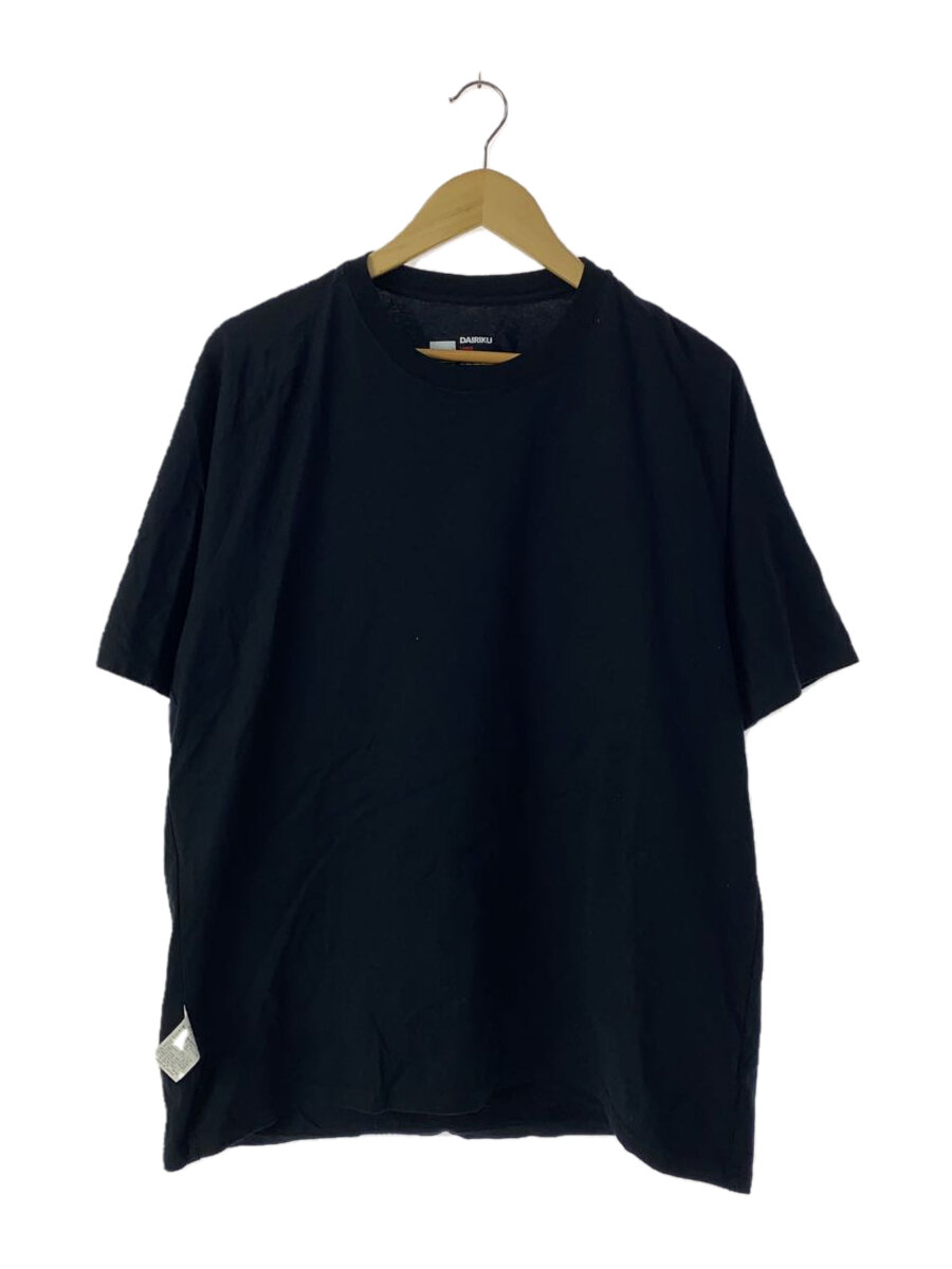 【中古】DAIRIKU◆ティーシャツ/L/綿織物/BLK/21SS C-10//【メンズウェア】