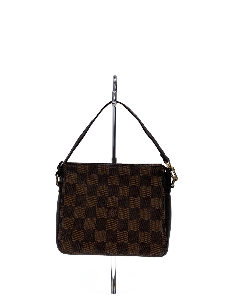 【中古】LOUIS VUITTON◆トゥルース・メイクアップ_ダミエ・エベヌ/PVC【バッグ】｜2ｎｄ STREET 店