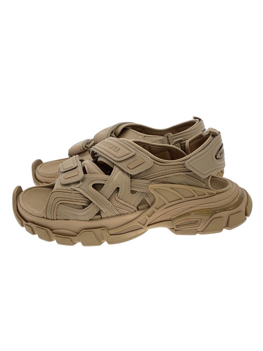 【中古】BALENCIAGA◆TRACK SANDAL/サンダル/41/BEG/PVC/617542//【シューズ】