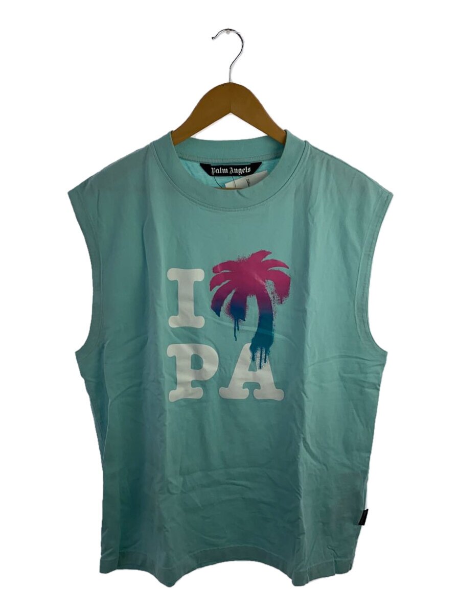 【中古】Palm Angels◆貯蔵タンクいの一番/XL/--/BLU/無地//【メンズウェア】