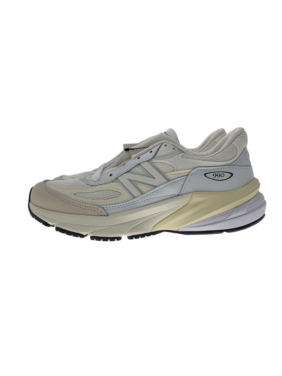 【中古】NEW BALANCE◆U990/白いこと/US5.5/WHT【シューズ】