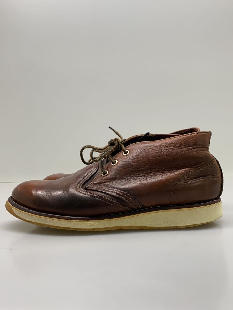 【中古】RED WING◆WORK CHUKKA/ワークチャッカ/27cm/BRW/レザー【シューズ】|2nd STREET 店