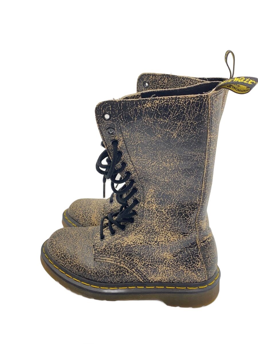 【中古】Dr.Martens◆レースアップブーツ/UK5/BLK/なめし革/1914【シューズ】