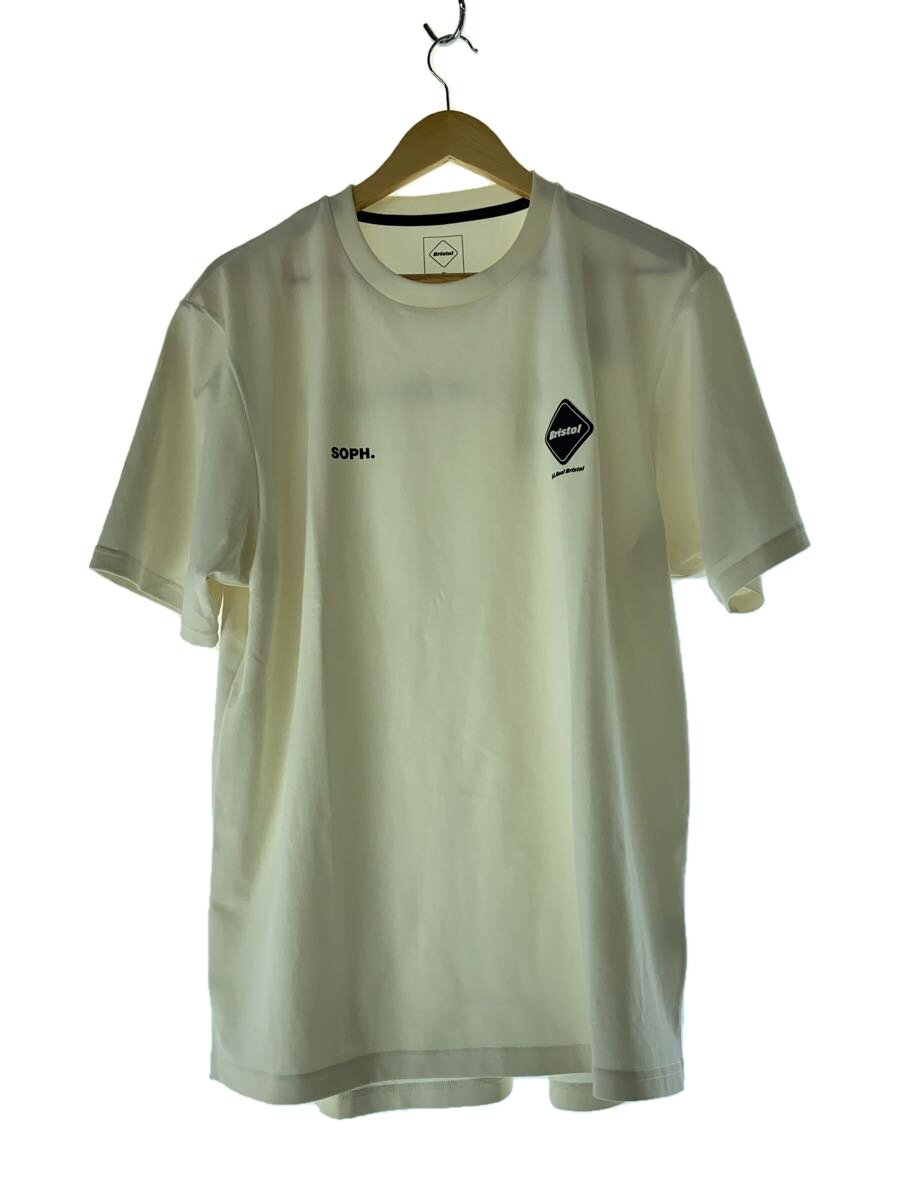 【中古】F.C.R.B.(F.C.Real Bristol)◆プルオーバー/XL/ポリエステル/WHT/無地/FCRB-250022【メンズウェア】