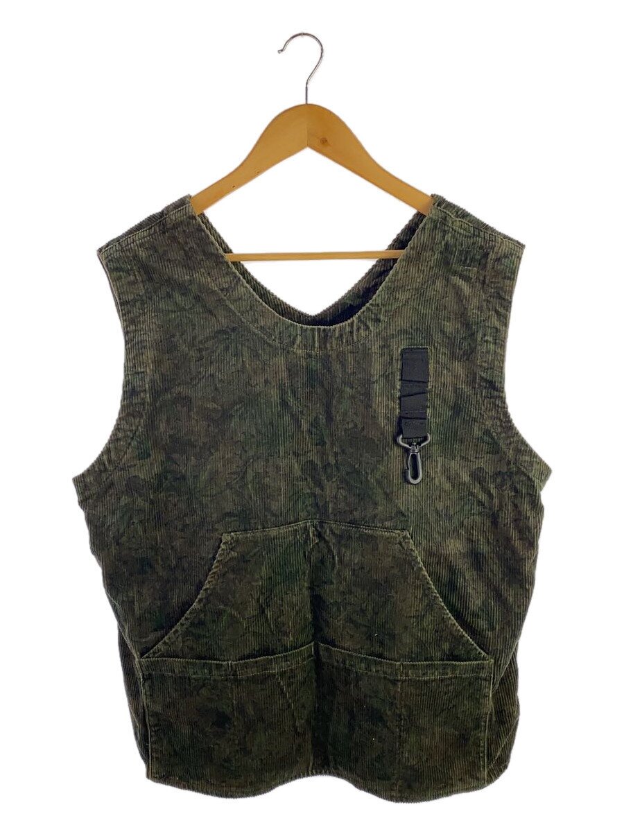 【中古】GO HEMP◆より良い/--/コール天/KHK/総柄【メンズウェア】