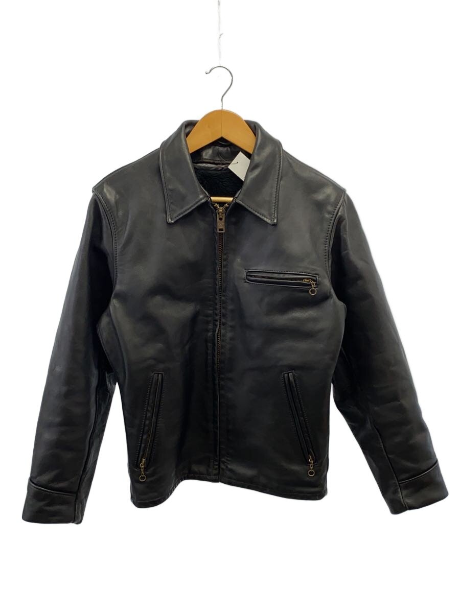 【中古】Schott◆レザージャケット・ブルゾン/36/レザー/BLK/無地/2574//【メンズウェア】｜2ｎｄ STREET 店