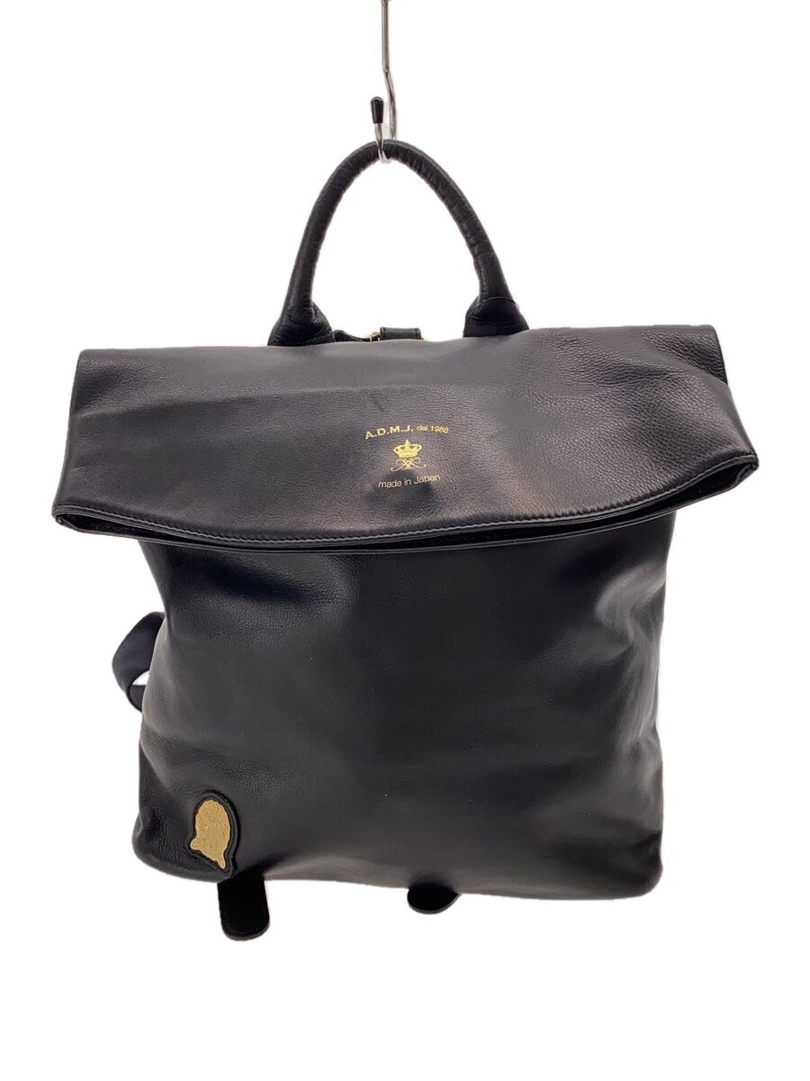 【中古】A.D.M.J.◆背嚢/--/BLK【御徒面子】
