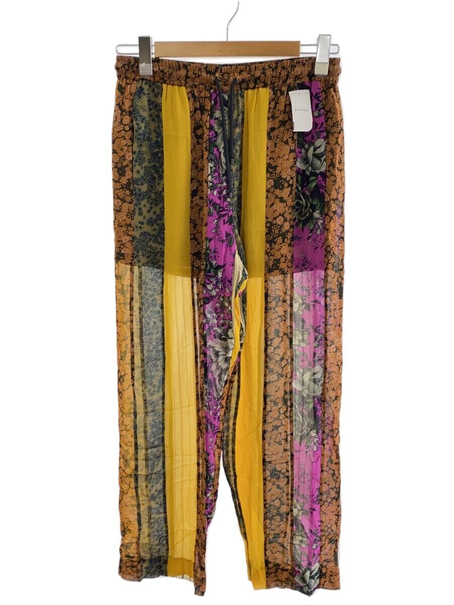 【中古】DRIES VAN NOTEN◆23SS Penney Patch Pants 下つ方/人絹/総柄/020937-6003-606【レディース御召しもの】