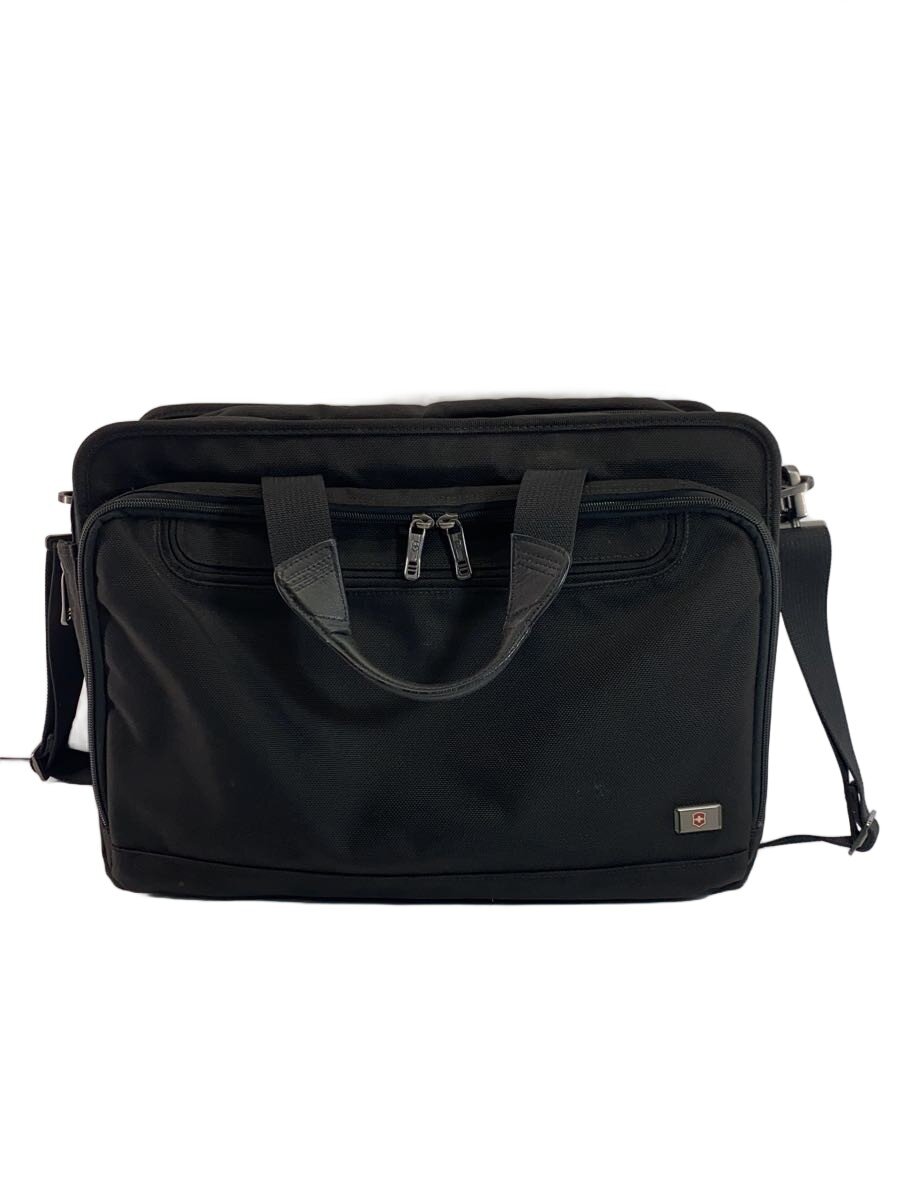 【中古】VICTORINOX◆Trevi Fast Security Pass/ナイロン/BLK/無地【御徒面子】