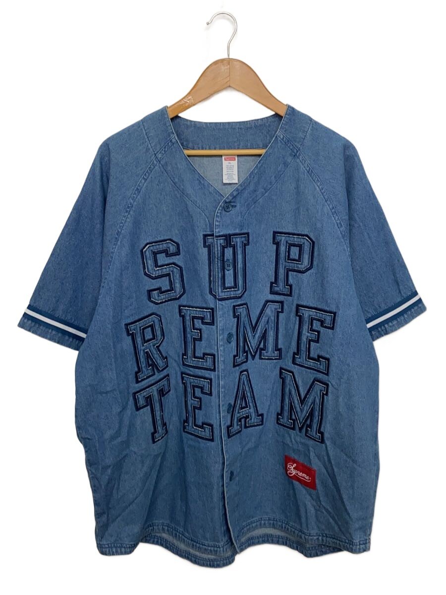 【中古】Supreme◆半袖プルオーバー/XL/ジーンズ/IDG【メンズウェア】
