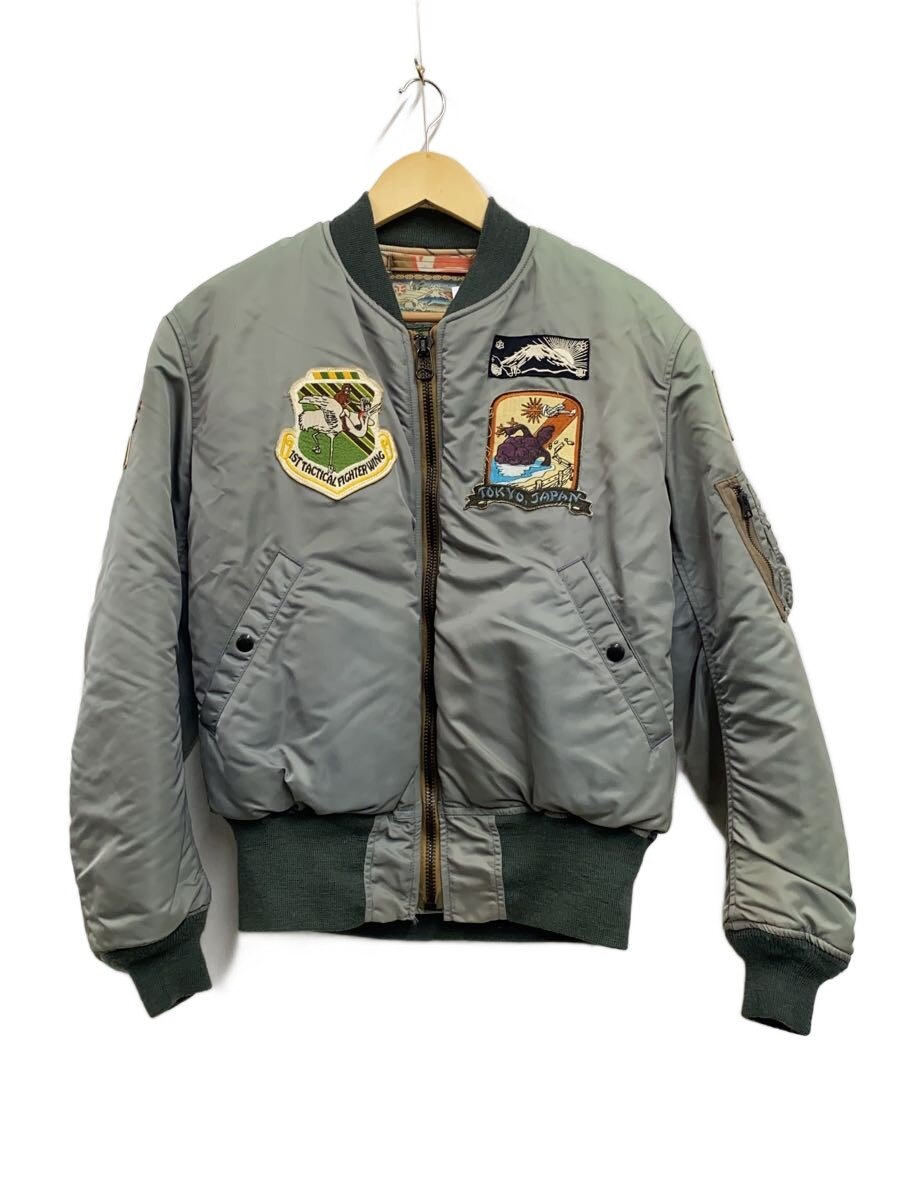 【中古】TOYs McCOY◆航空上衣/38/ナイロン/KHK/ME63FC214【メンズウェア】