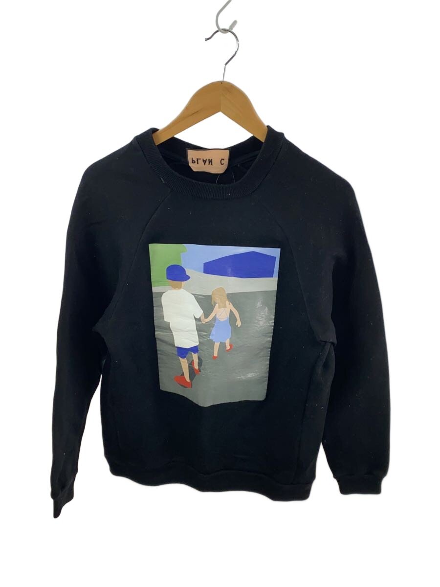 【中古】PLAN C◆汗水/S/綿織物/BLK/FLCJB60S61【レディースお召しもの】