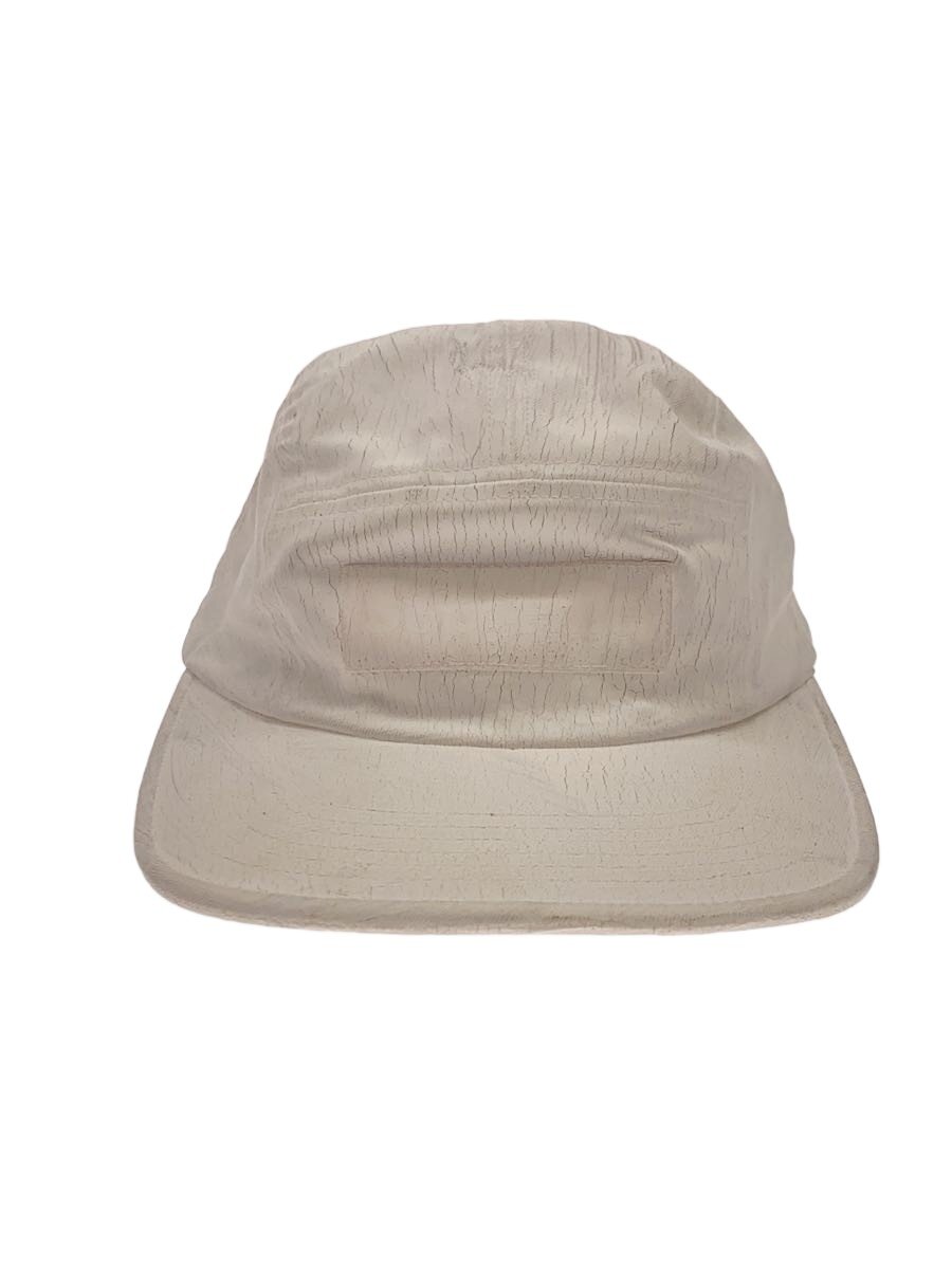 【中古】Supreme◆24SS/Painted Camp Cap/旗がしら/綿織物/WHT/メンズ//【服飾雑貨他】