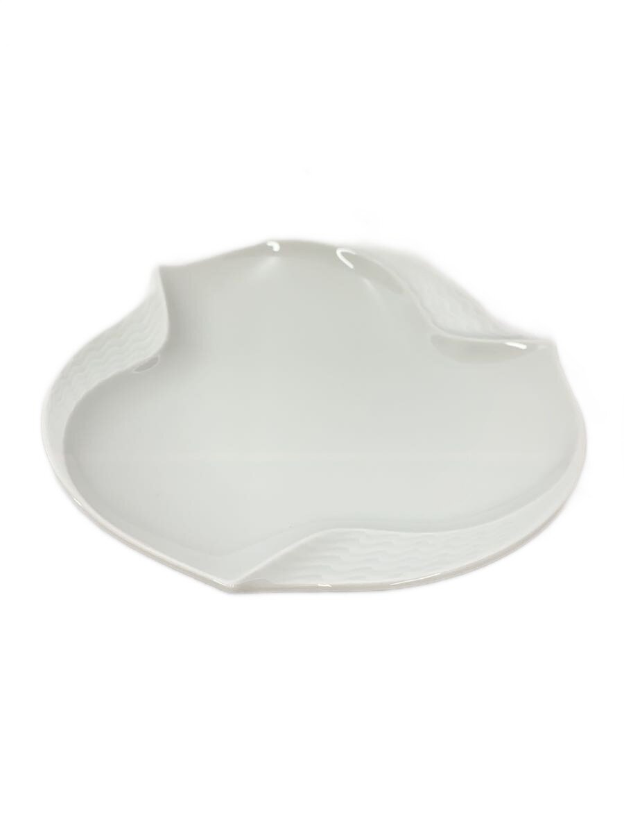 【中古】Meissen◆波の戯れ/プレート【キッチン用品】