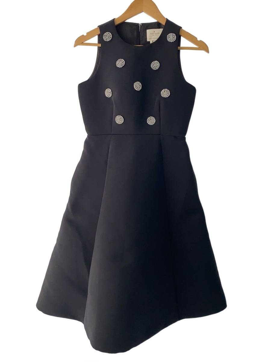 【中古】kate spade new york◆ノースリーブワンピース/2/ポリエステル/BLK/NJMU5780【レディースウェア】｜2ｎｄ STREET 店