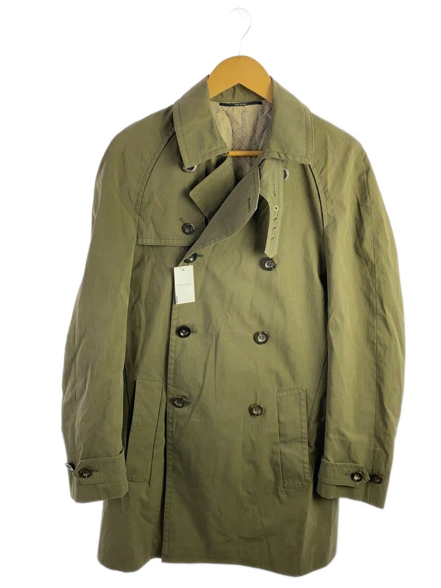 【中古】GUCCI◆トレンチコート/44/綿織物/KHK/無地/219389 Z7311【メンズウェア】