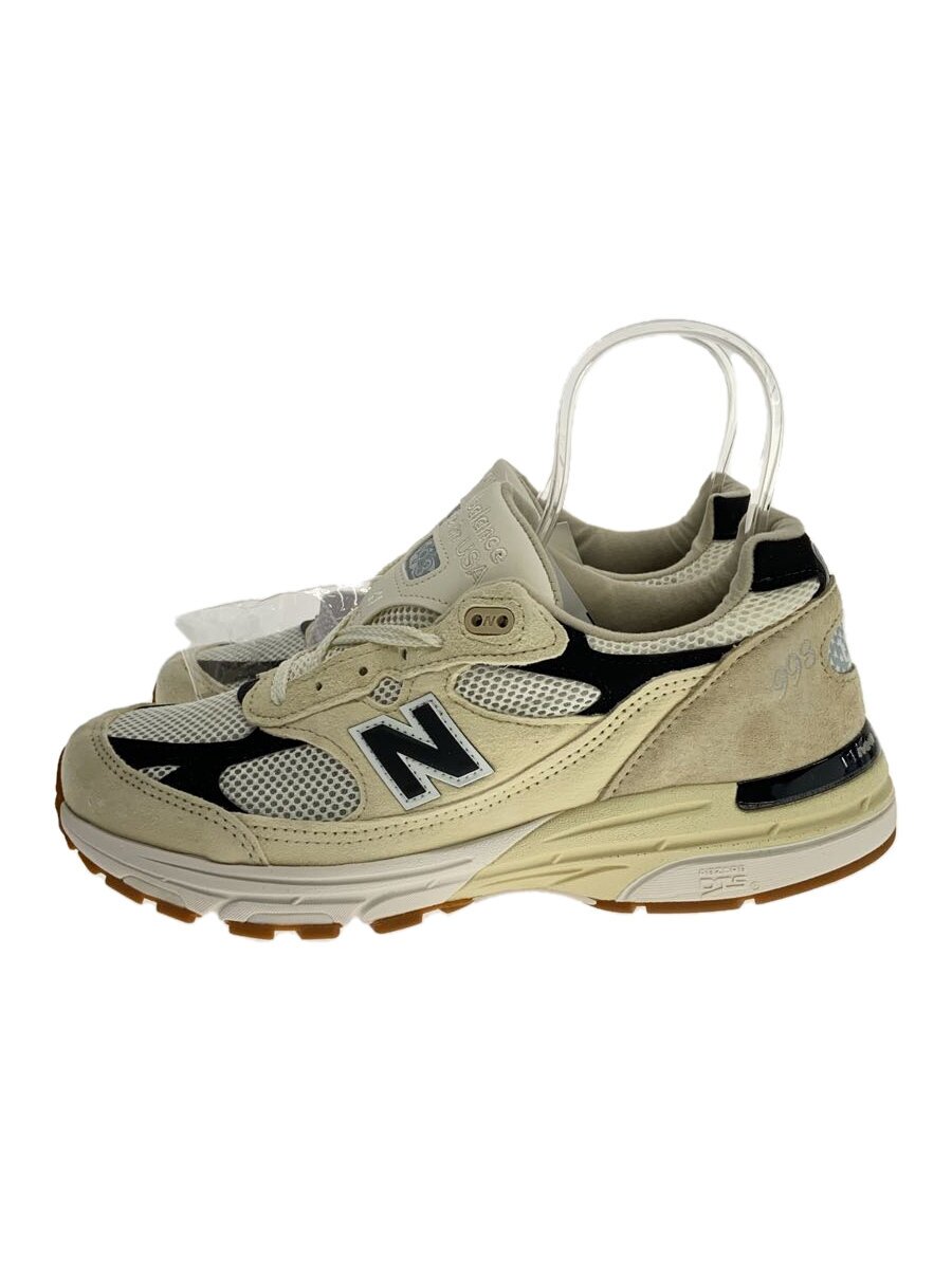 【中古】NEW BALANCE◆U993/白いこと/US8.5/CRM//【シューズ】