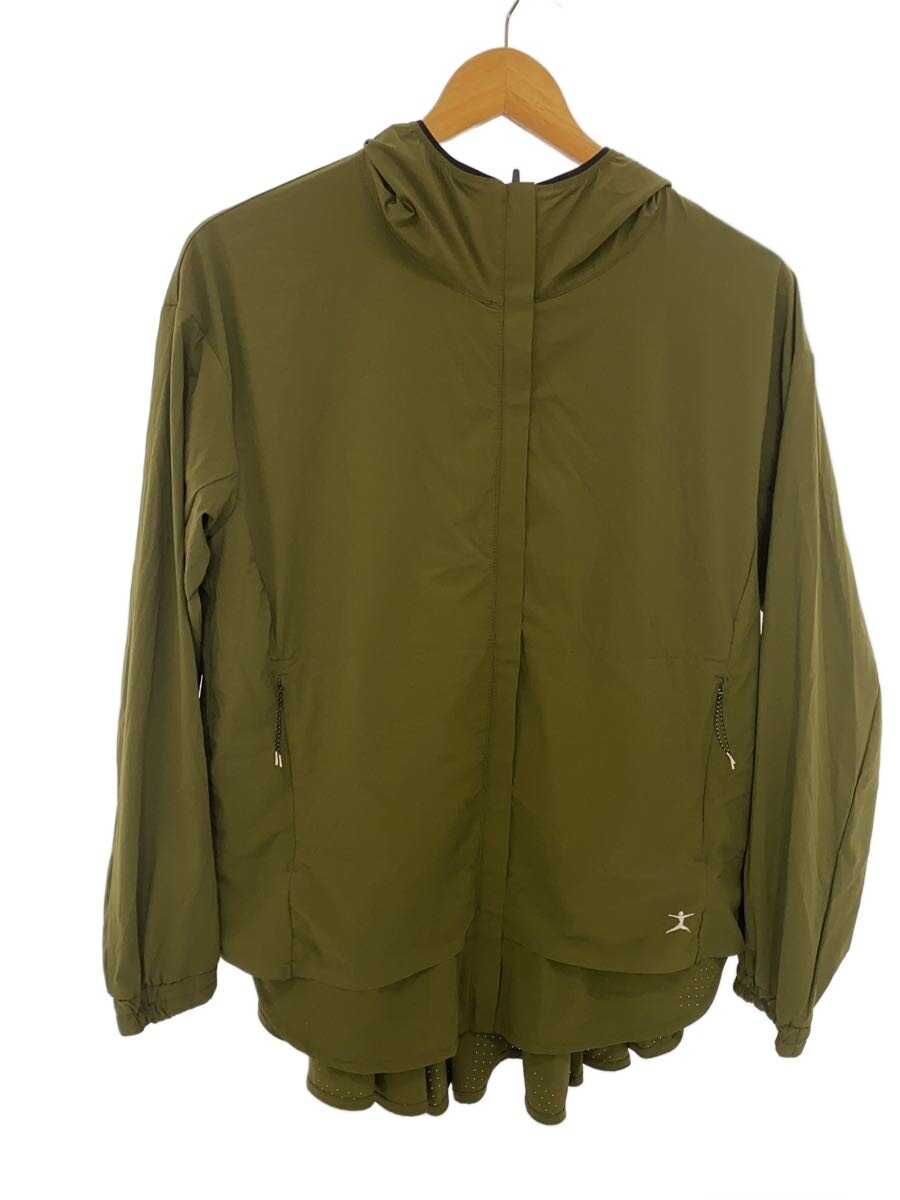 【中古】DANSKIN◆ALLEGRO JACKET/アレグロ上衣/DC321304/カーキ/L//【運動競技】