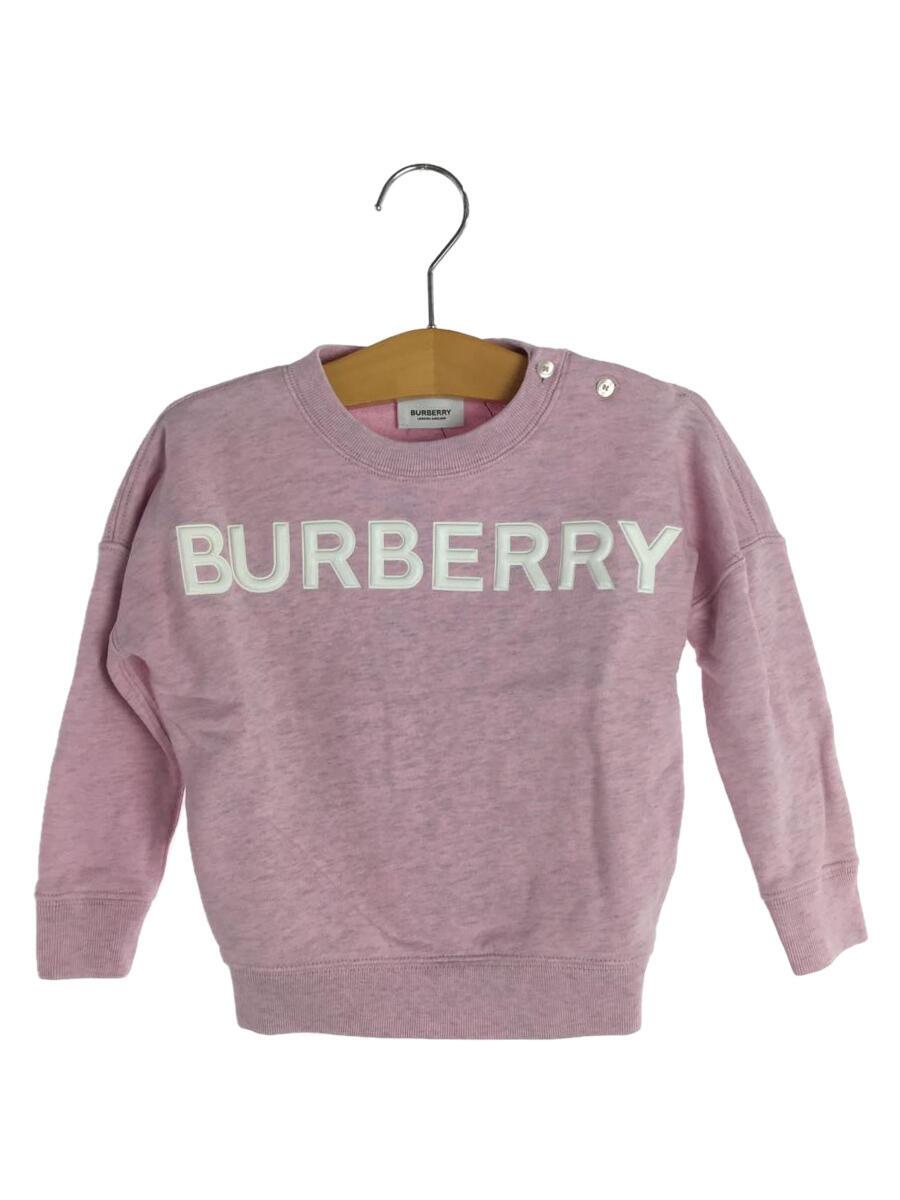 【中古】BURBERRY◆バーバリー/汗水/90糎/綿織物/PNK//【キッズ】