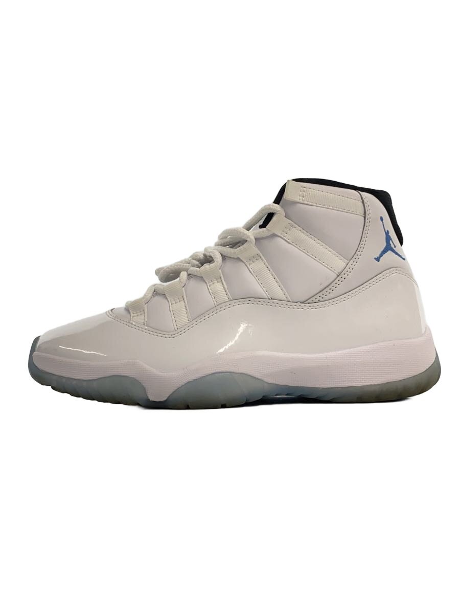【中古】NIKE◆AIR JORDAN 11 RETRO_エアジョーダン11 レトロ/26糎/WHT【シューズ】