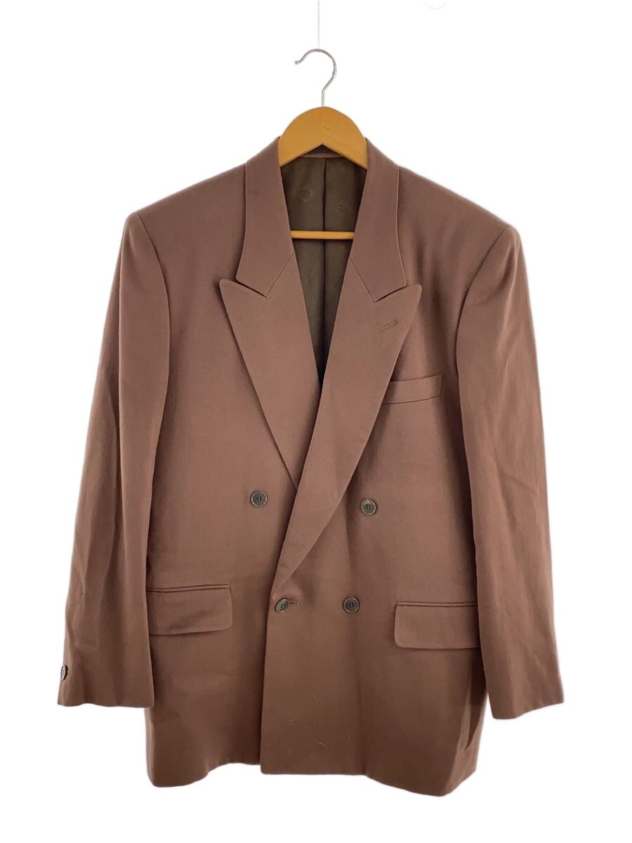 【中古】Christian Dior◆テーラードジャケット/M/羊毛/BRW//【メンズウェア】