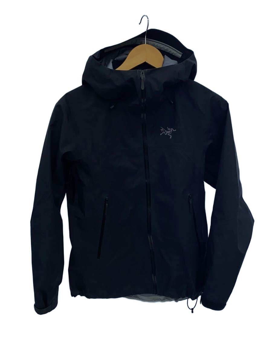 【中古】ARC’TERYX◆マウンテンパーカ/XS/ナイロン/BLK/X000009680【メンズウェア】