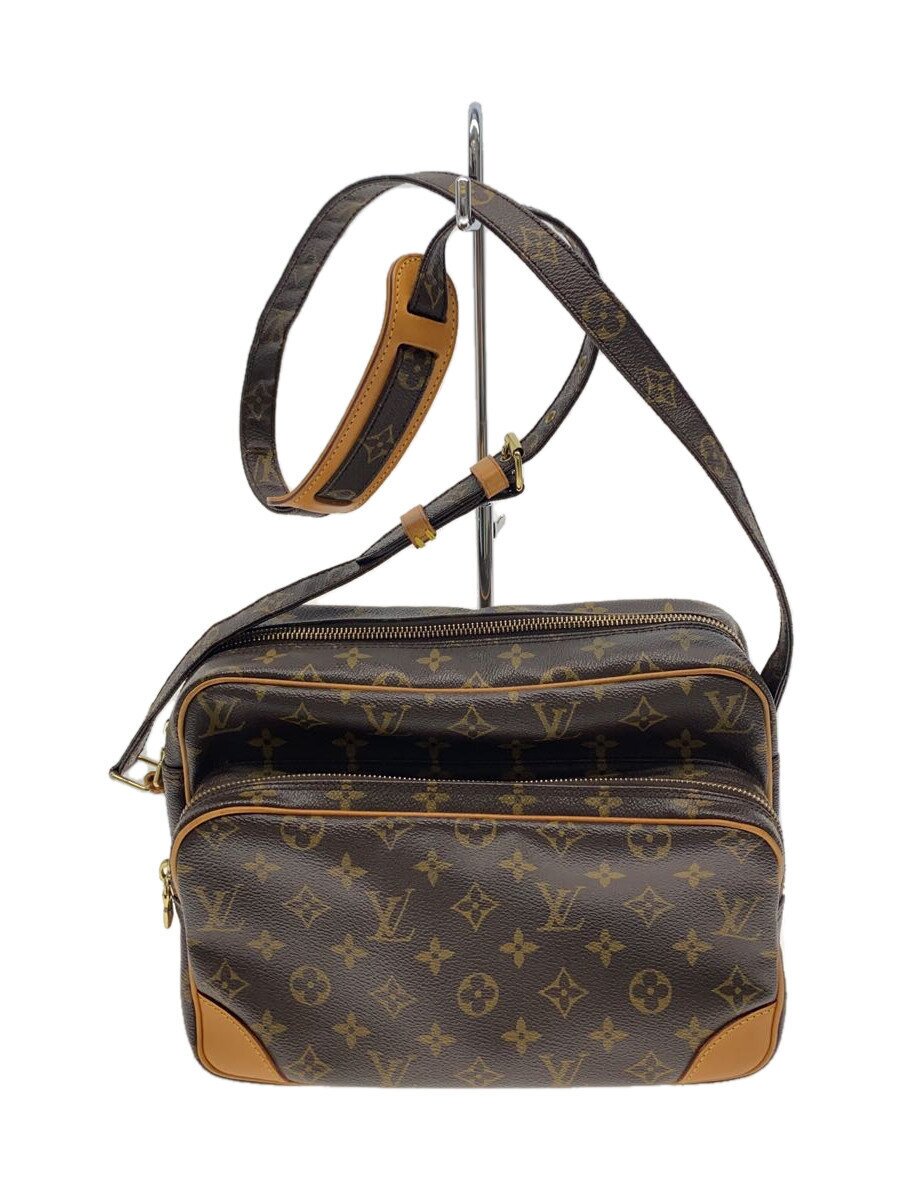 【中古】LOUIS VUITTON◆LOUIS VUITTON ショルダーバッグ/PVC/M45244/ナイル_モノグラム・帆布【御徒面子】