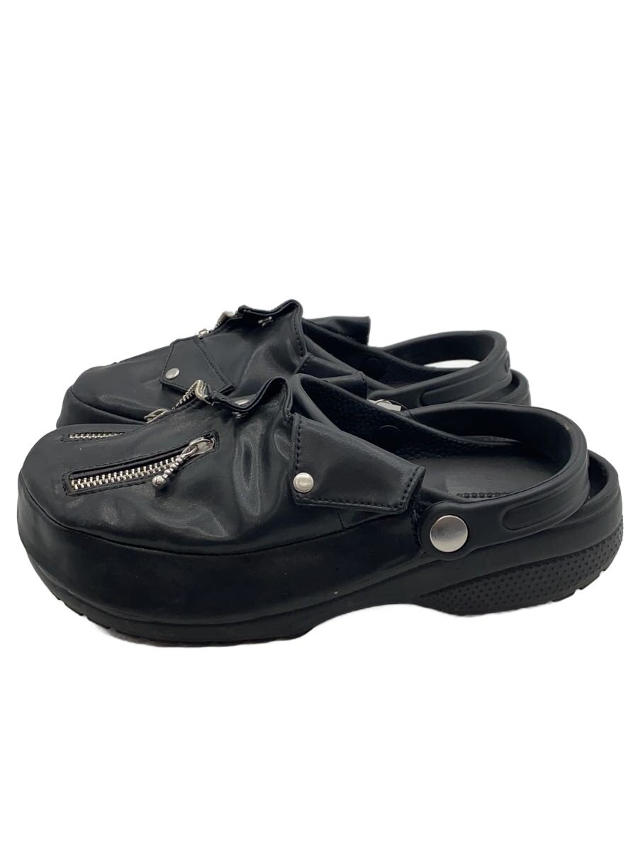 【中古】crocs◆24AW BEAMS別注Classic Clog/ライダース/サンダル/--/BLK/レザー/210582//【シューズ】|2nd STREET 店